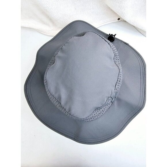 Mission Max Plus Men's Gray Adjustable Head and Chin Logo Boonie Hat - Picture 4 of 12